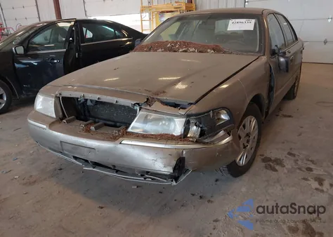 2005 Mercury Grand Marquis Gs из США, поврежденный, VIN 2MEFM74W35X601044